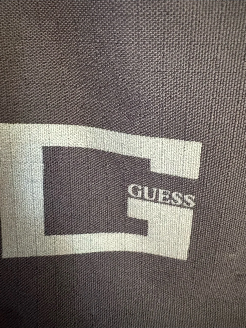 Guess Black Tech Messenger Bag with Silver Accents